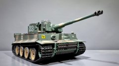 RC Panzer German Tiger I S33 Heng Long - 1:16, Rauch&Sound+Stahlgetriebe und 2,4Ghz -V 7.0