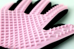 Fellpflege / Tierhaarentferner Handschuh für Haustiere-Pink/Rosa