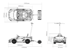 Kinderfahrzeug - Elektro Auto Lamborghini Aventador SVJ - lizenziert - 12V7AH, 2 Motoren- 2,4Ghz Fernsteuerung, MP3, Ledersitz+EVA -018B